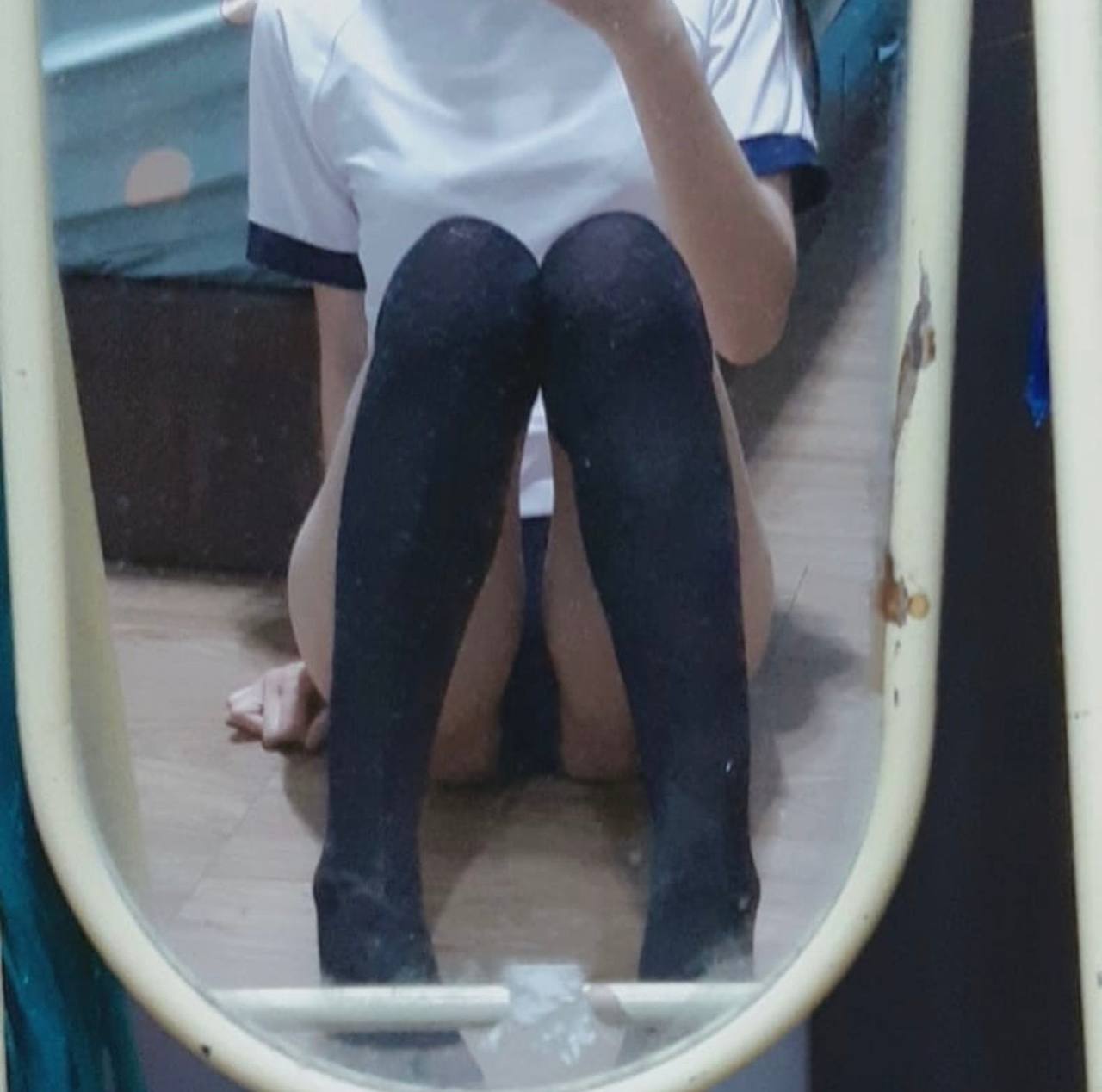 Chịch một con mèo già hổ trắng